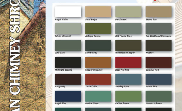 American Chimney Shroud color choices