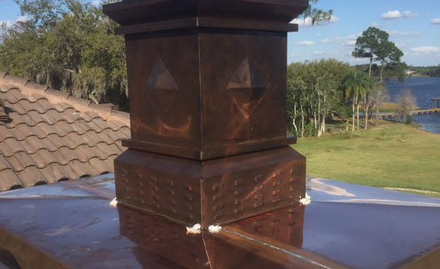 ACS p6 copper chimney