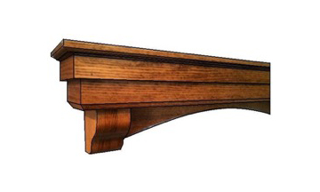 Auburn Mantel