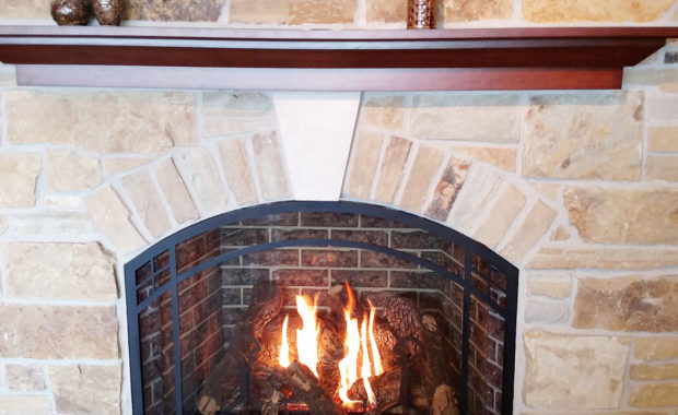 our portfolio wood burning fireplace