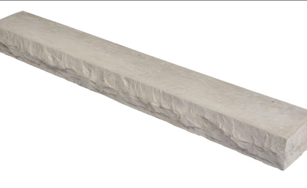 marga chiseled stone mantel