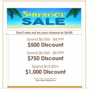 summer sale 2025